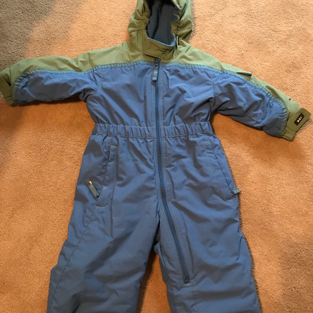 REI toddler snowsuit